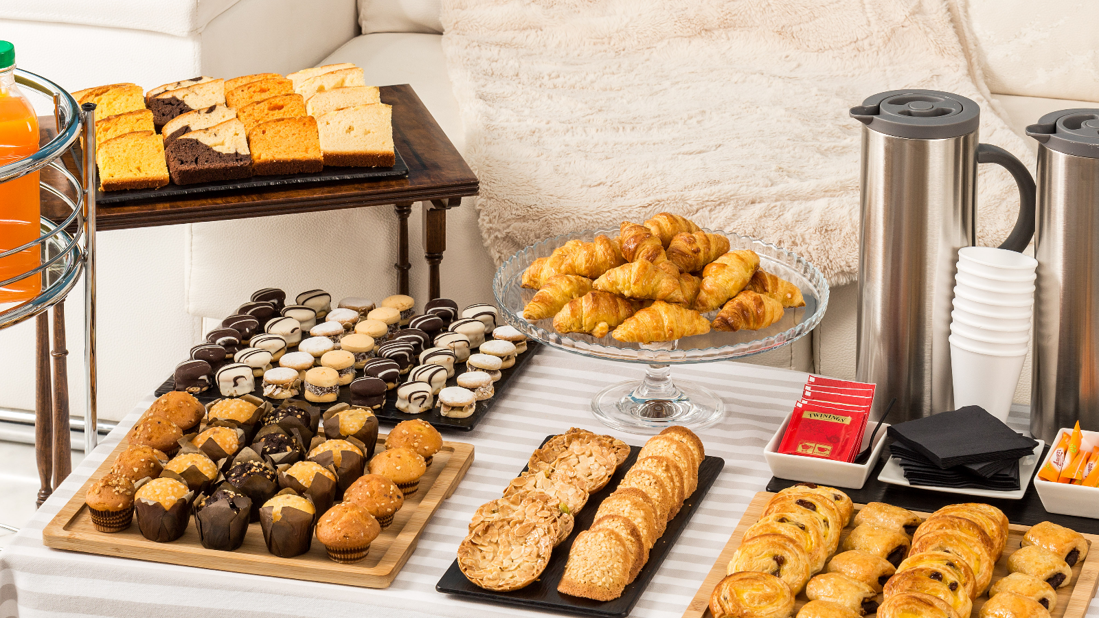 Exquisitos y delicados bocados dulces y salados