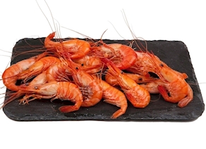 Camarón gallego cocido, 250-300 gramos aprox.