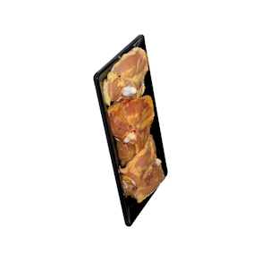 Contramuslos de pollo de corral - 3 unidades, 600 gramos aprox