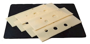 Queso Emmental en lonchas, 200 gramos aprox.