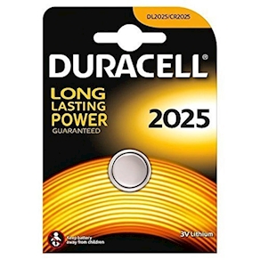Pila de boton Duracell DL2025