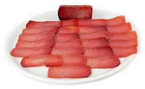 Mojama de atún loncheada, 100 gramos aprox.