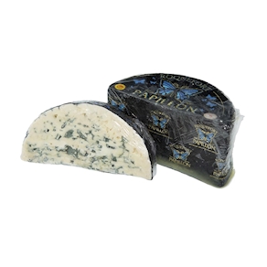 Queso Roquefort Papillón Etiqueta Negra - cuña, 200 gramos aprox.