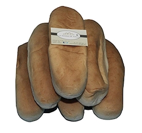 Pan para perritos - 1 paquete, 6 unidades, 330 gramos