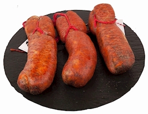 Sobrasada de cerdo negro mallorquín picante - al corte, 200 gramos aprox.