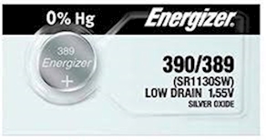 Energizer reloj Batería 392/384 Sr41 / Sr736sw de Botón