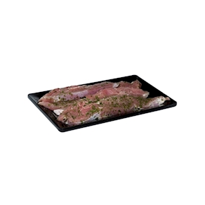 Chuletas de pavo al ajillo - 3-4 aprox, 500 gramos aprox.