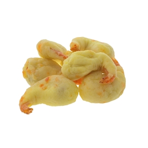 Colas de gambas rebozadas congeladas, 500 gramos aprox.