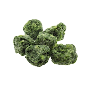 Espinaca mini porción congelada, 500 gramos aprox.