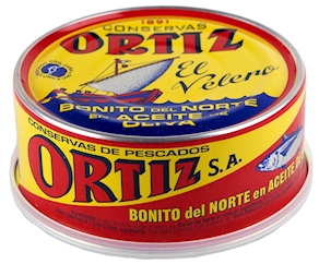 Bonito del Norte en aceite de oliva, 250 gramos