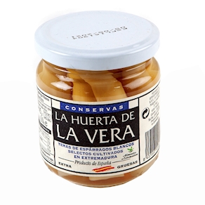 Yemas de espárragos blancos de La Vera, 205 gramos