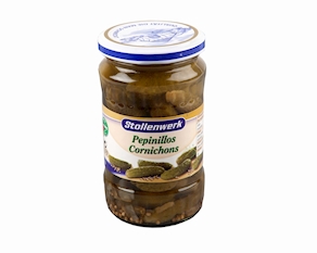 Pepinillos agridulces Stollenwerk, 330 gramos