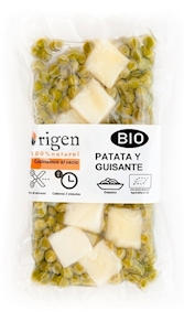 Patata con guisante BIO, 300 gramos