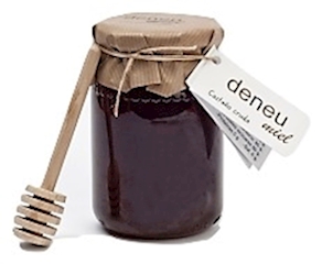 Miel ecológica de castaño, 500 gramos