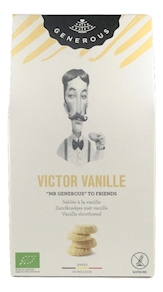 Galletas de vainilla Victor sin gluten, 120 gramos