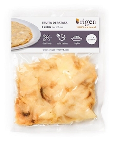 Tortilla de patata y cebolla (base), 150 gramos