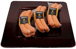 Salchichas Franfurter - paquete de 4 unidades, 300 gramos