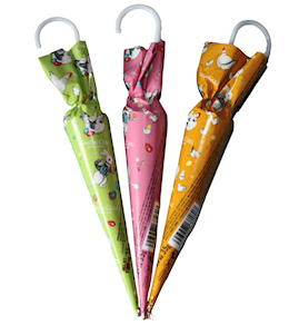 Sombrilla de pascua - 3 unidades, 105 gramos