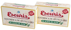 Ventresca de atún Escuris - 2 latas, 110 gramos