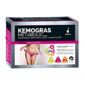 Kemogras Metabolic (Novadiet), 30 cápsulas