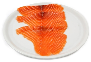 Salmón salvaje al corte, 200 gramos aprox.