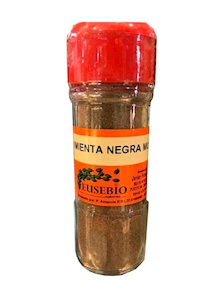 Pimienta negra molida 40 gr.