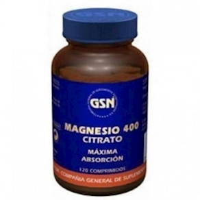 Magnesio 400 citrato (GSN), 120 comprimidos