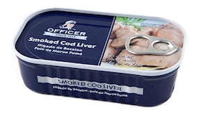 Hígado de bacalao ahumado, 120 gramos