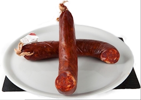 Chorizo de León dulce, 1/2 pieza, 250-300 gramos aprox.