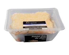 Pastel frío de atún, 260 gramos