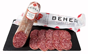 Salchichón Bellota Beher 100% ibérico, 150 gramos aprox.