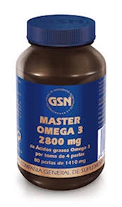 Master Omega 3 (GSN), 2800 mg, 80 perlas