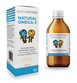 Omega 3 para niños (Biopharm), 200 ml.