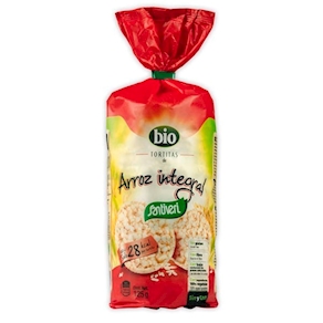Tortias de arroz integral (Santiveri), 100 gramos