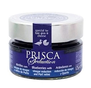 Confitura de arándanos con reducción de balsámico y Oporto, 125 gramos