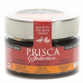 Confitura de pimientos caramelizados en reducción de balsámico y Oporto, 125 gramos