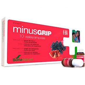 Minusgrip 10 viales, 150 ml