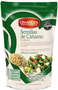 Semillas de cañamo peladas (Linwoods), 225 gramos