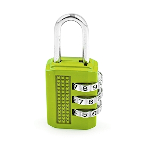 CANDADO COMBINACION HANDLOCK 3 NUM. 25 VERDE