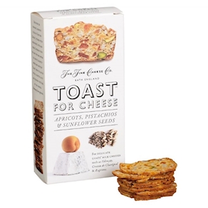 Tostadas De Queso TOAST - Albaricoques, Pistachos Y Semillas De Girasol - 100 gr