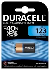 Pila DURACELL 123