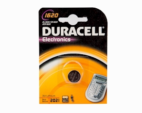 PILA ALCALINA BOTON DL 1620 DURACELL