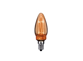 BOMBILLA VELA VINTAGE LED DECO 2W E17 1800K 360º 230V