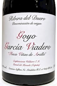 GOYO GARCIA VIADERO FINCA VIÑAS DE ARCILLA VINO TINTO 0,75L