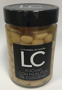 Pochas con muslitos de codorniz - LC - 340 gr