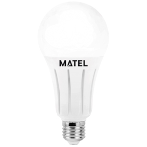 BOMBILLA LED ESTANDAR ALUM.FUNDIDO E27 24w.N