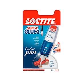 PEGAMENTO INSTANTANEO 3 GR SUPER GLUE3 PERFECT PEN LOCTITE