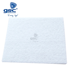 Fieltro adhesivo 100x85mm - Blanco