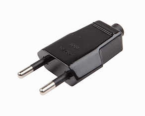 CLAVIJA ENCHUFE 4MM NEGRA