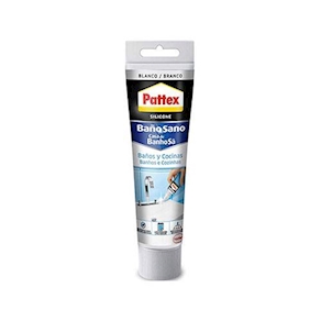 Silicona Pattex para baños y cocina 50ml blanco Henkel